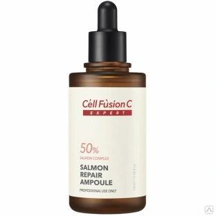 Сыворотка для зрелой кожи с 50% PDRN Salmon Repair Ampoule Cell Fusion C 100 мл 