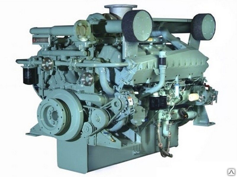 Двигатель Mitsubishi S12A2-PTA2