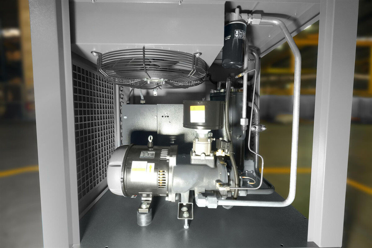 Компрессор винтовой на ресивере со встроенным рефрижераторным осушителем и фильтром Ironmac IC 10/8 AM DF 500 L 5