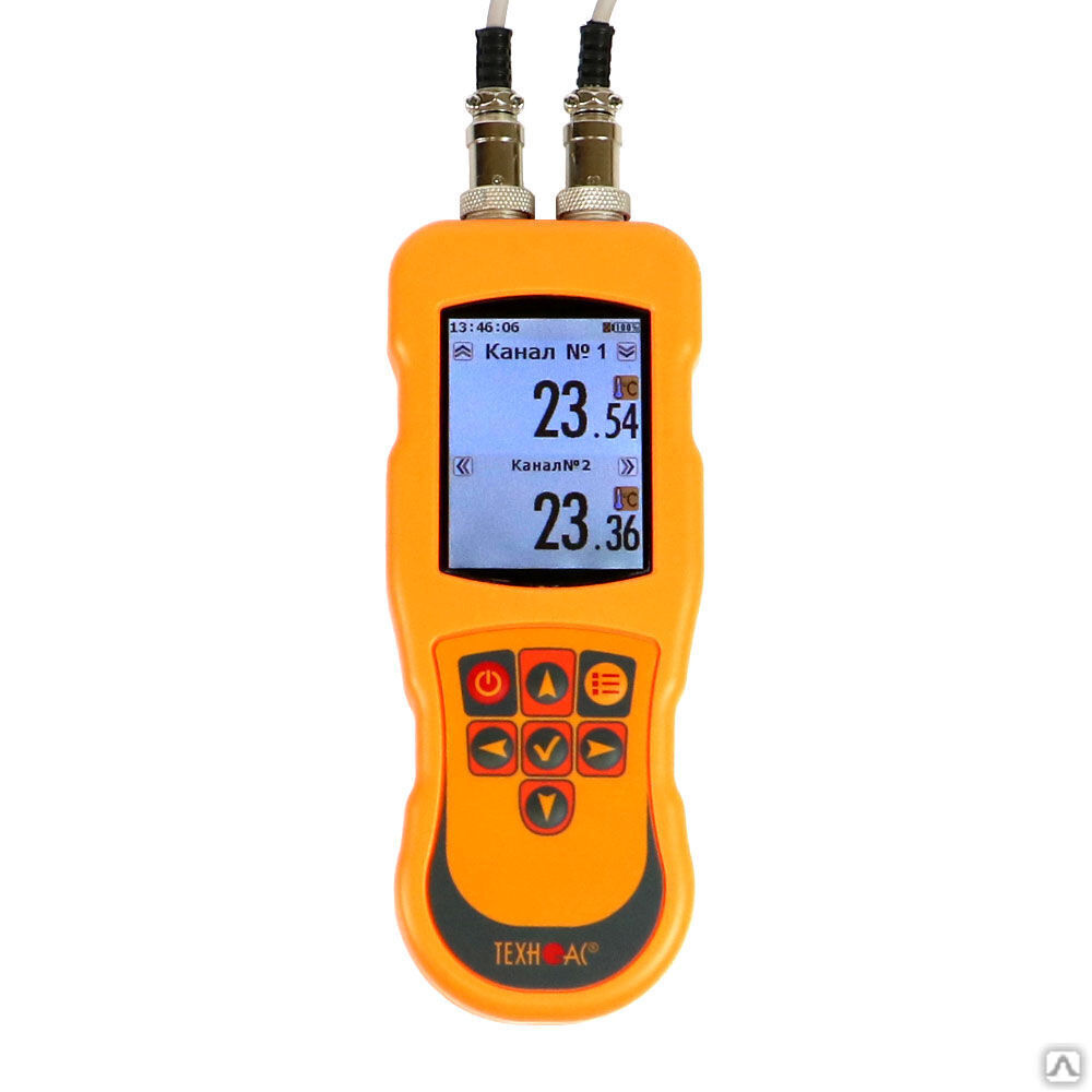 Термометр контактный цифровой двухканальный с функцией логирования ТК-5.27