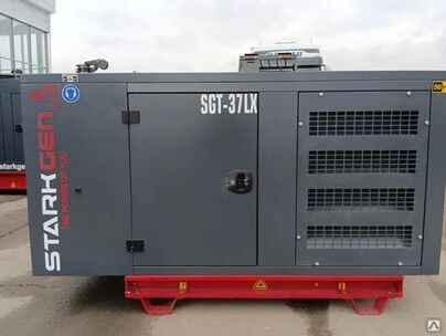 Дизельный генератор SGT-550LX модель двигателя LISTER PETTER LP613EG3 1500х3300х2150 мм 3694 кг, 680 л 1