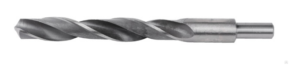 Сверло с цилиндрическим хвостовиком ф14,5 мм шлифовальное проточный хвостовик 13 мм