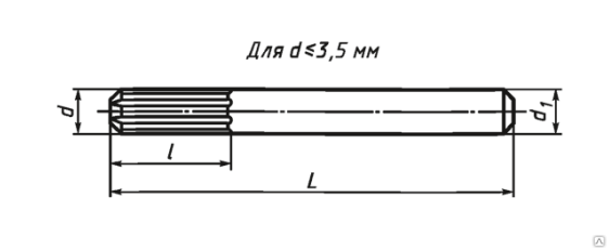 Развертка машинная ф 2,0 мм Н7 цилиндрический хвостовик