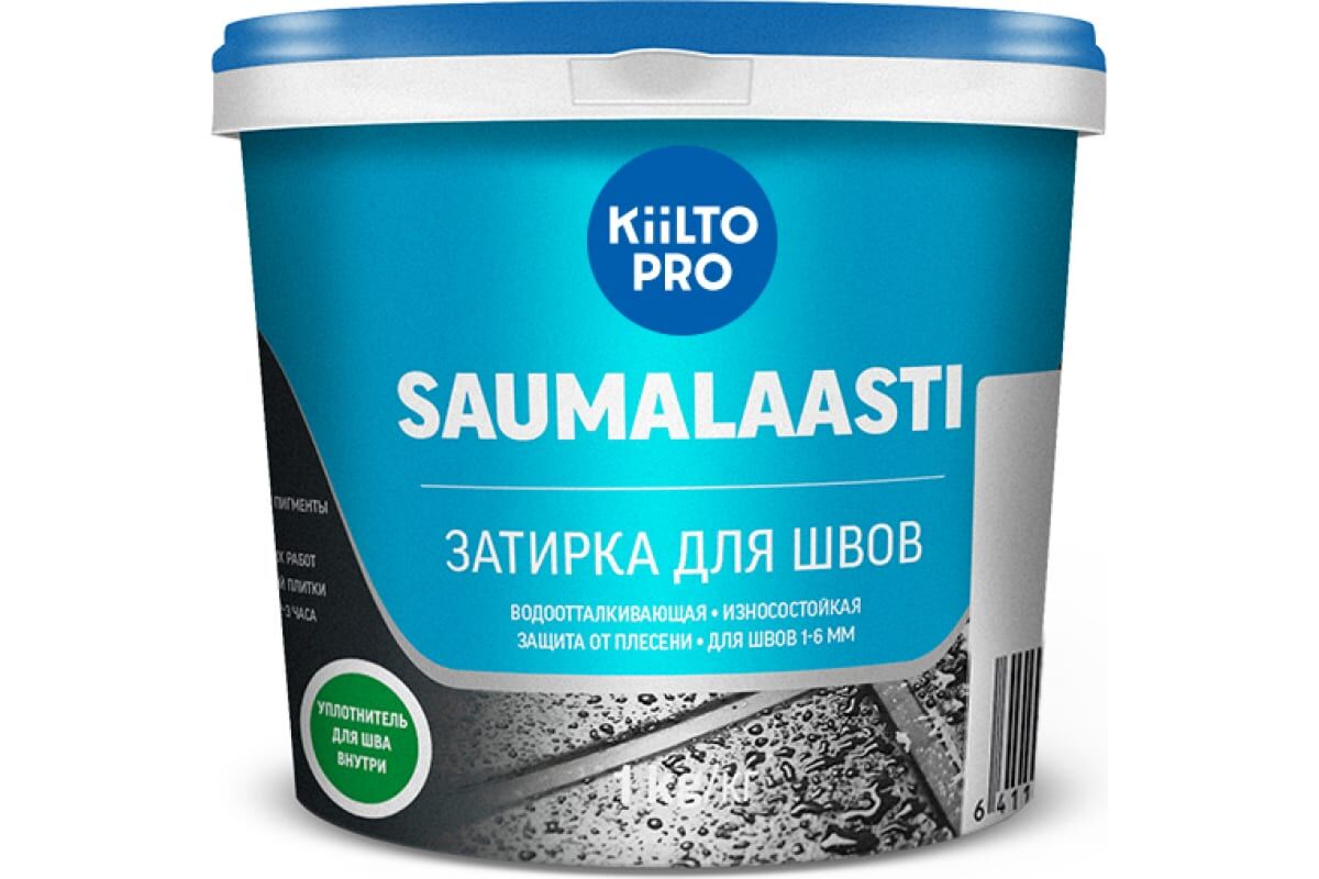 Затирка цементная Kesto/Kiilto Saumalaasti 10 белый 1 кг