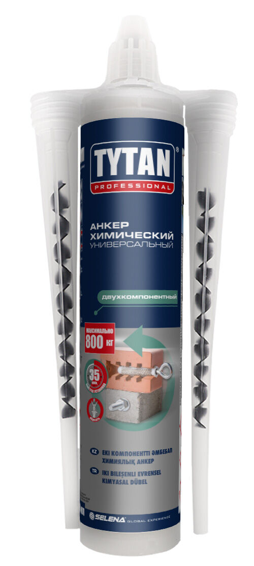 Анкер химический универсальный двухкомпонентный TYTAN PROFESSIONAL EV-I 300 мл Tytan Professional