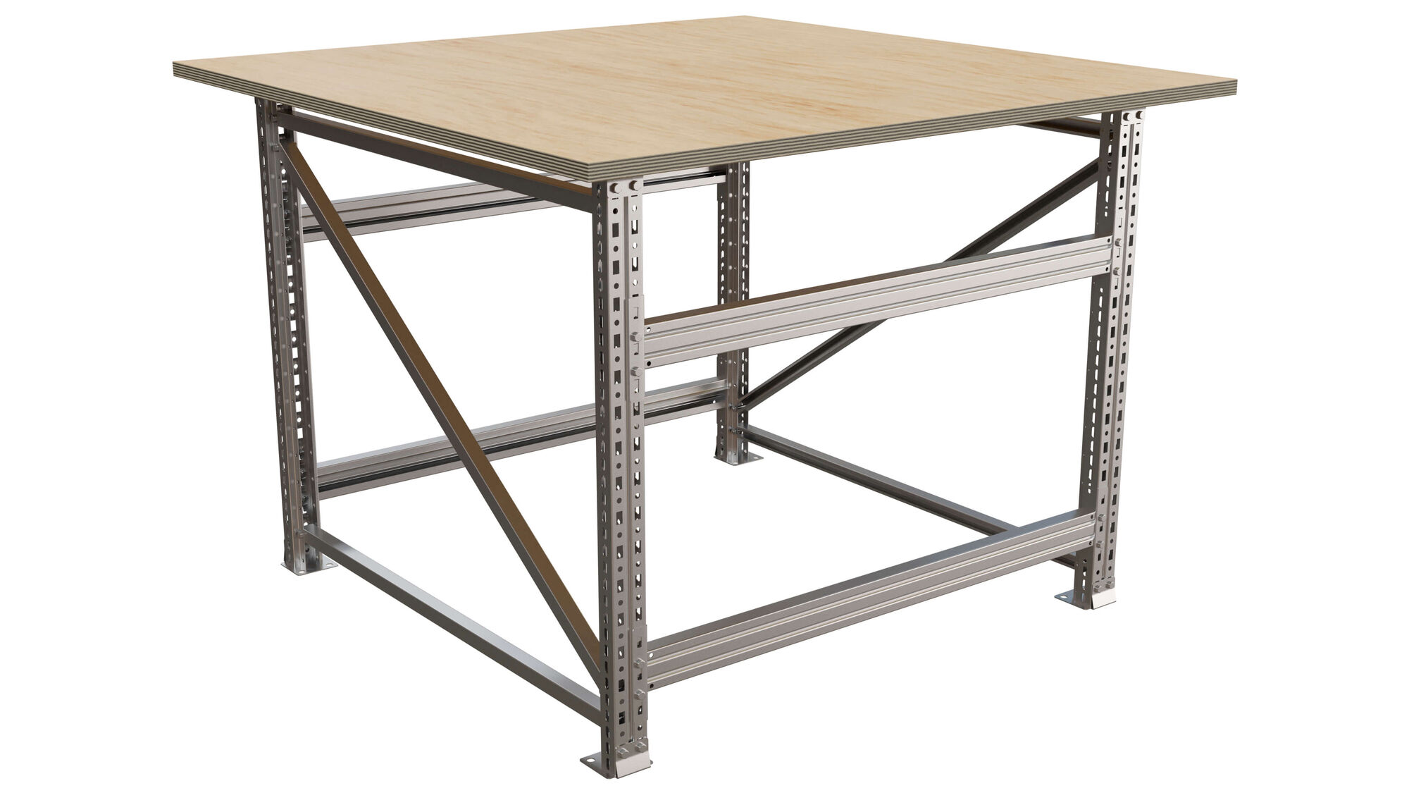 Монтажный стол-верстак Worktop Montage 1200х1200 Ironmebel