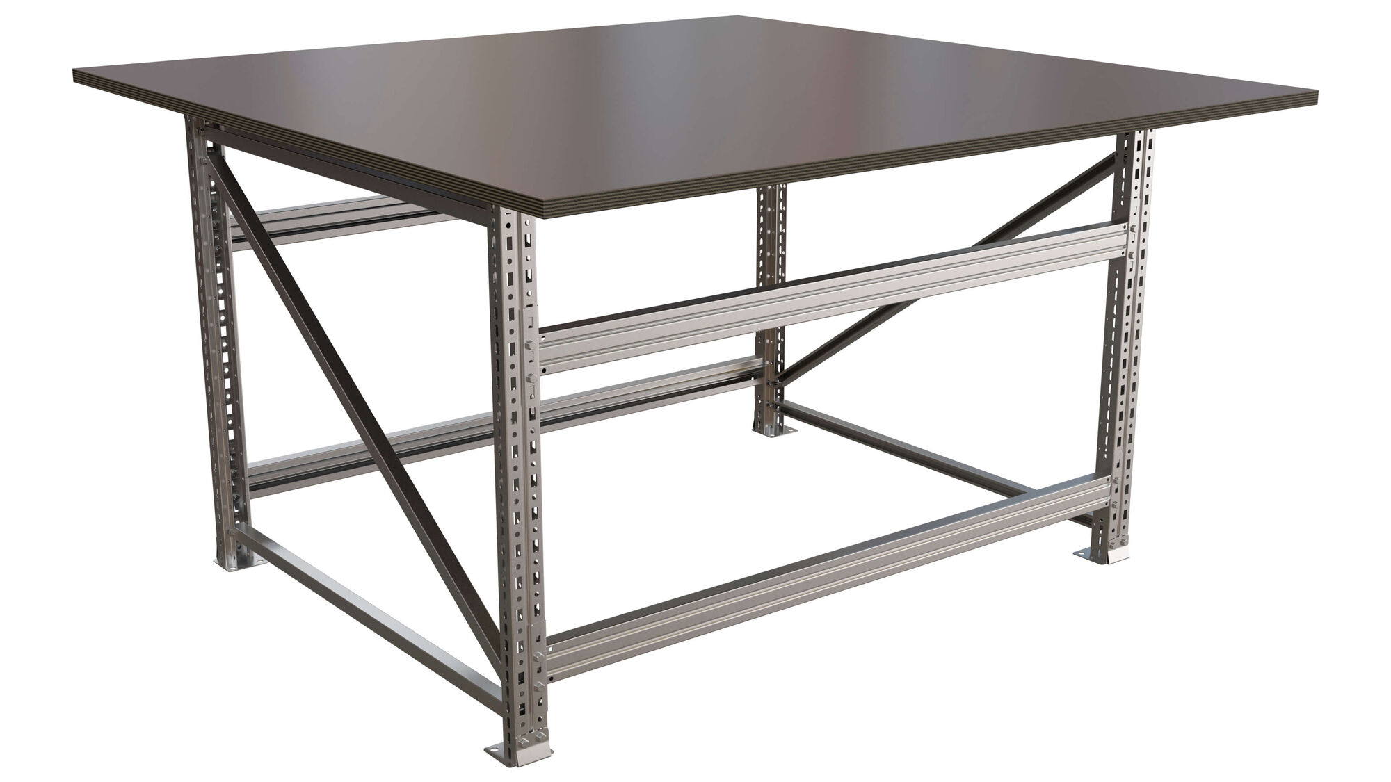Монтажный стол-верстак Worktop Montage L 1500х1500 Ironmebel