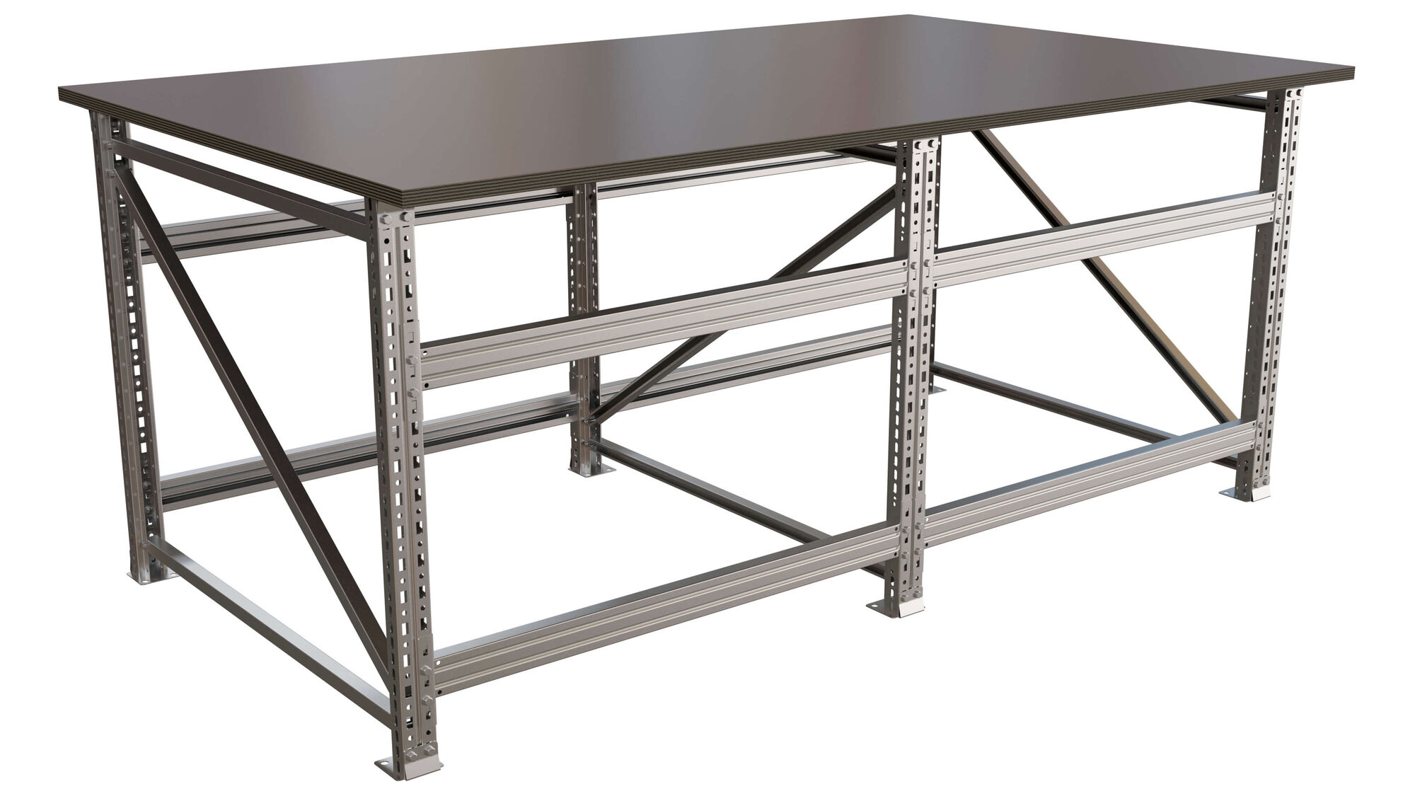 Монтажный стол-верстак Worktop Montage L 2000х1200 Ironmebel