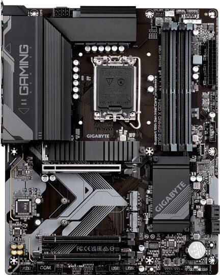 Материнская плата Gigabyte B760 GAMING X DDR4 Soc-1700 Intel B760 4xDDR4 ATX AC'97 8ch(7.1) 2.5Gg RAID+HDMI+DP