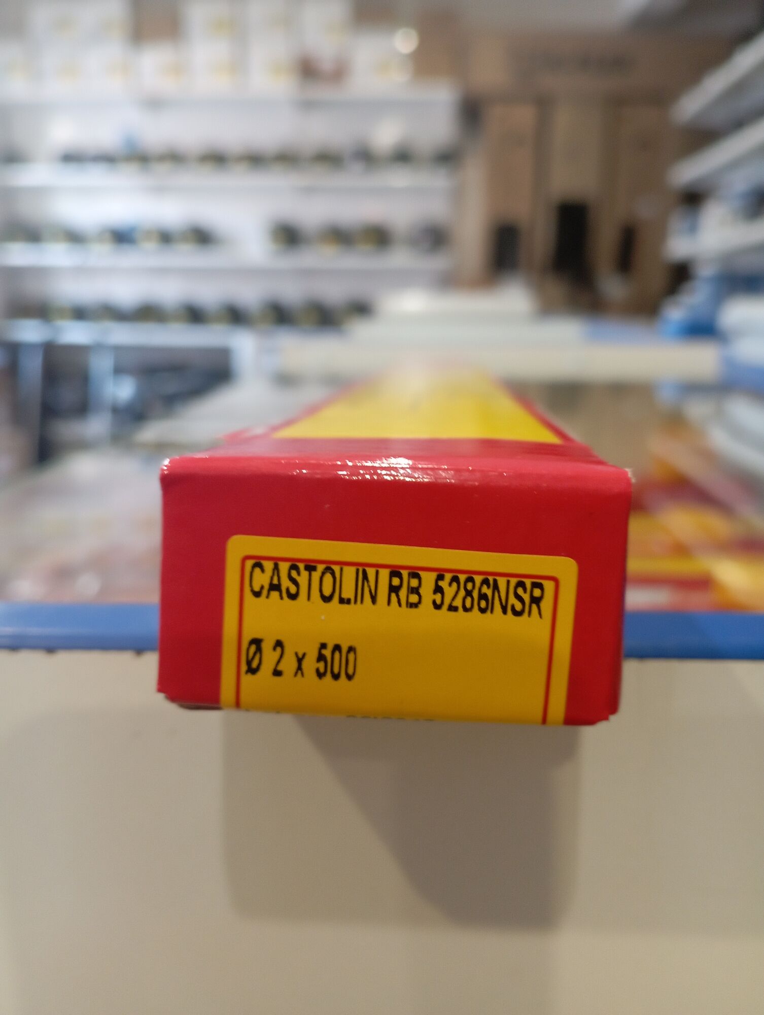 Припой Castolin RB 5286 NSR д.2,0мм упак.1,0 кг пруток с содержанием серебра 5%. 2