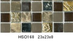 Керамическая плитка Керамин Bars Crystal HSO168 Мозаика 2,3х2,3х0,8 30х30