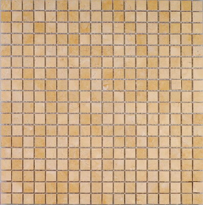 Керамическая плитка Керамин Premium Marble Чистые цвета Jerusalem Gold Polished Мозаика 1,5x1,5 29,7x29,7
