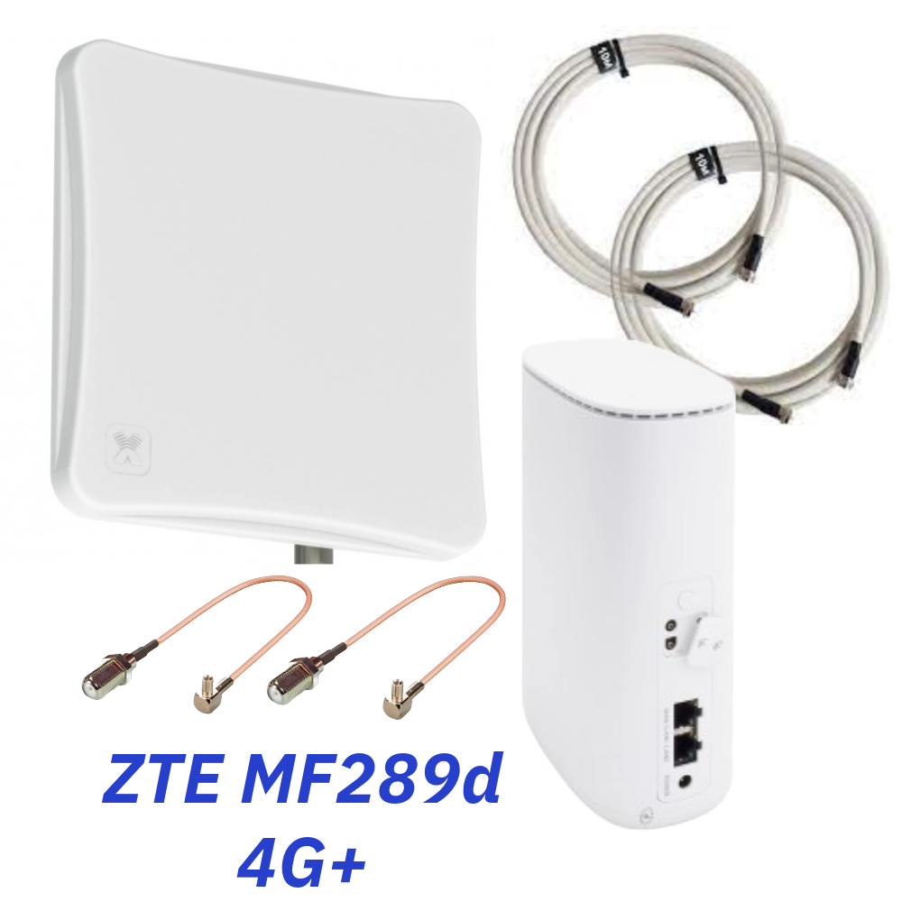Усилитель интернета 4G+ c Wi-Fi роутером ZTE MF79D, 20 дБ