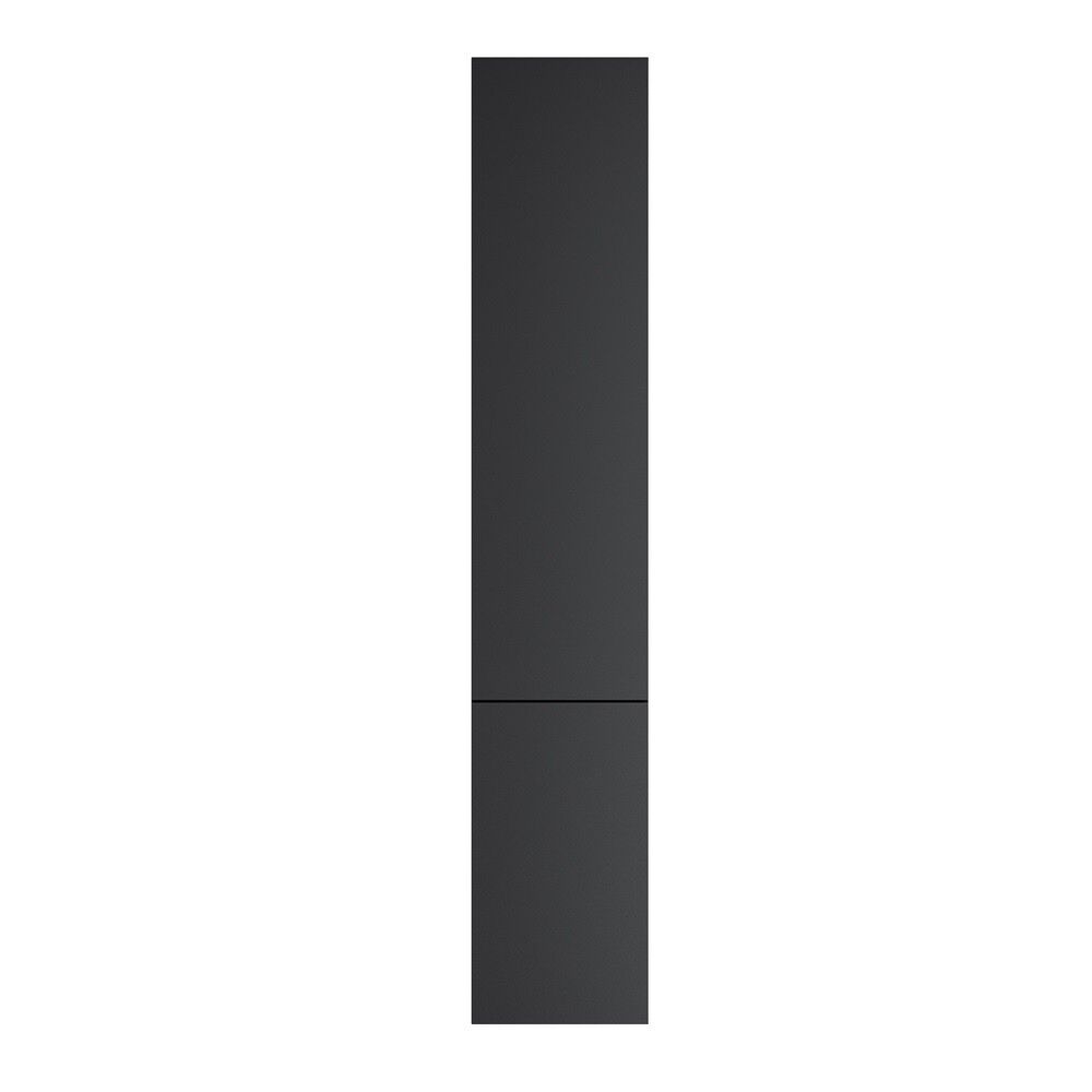 Шкаф-колонна, подвесной, правый, 30 см, двери, push-to-open, цвет черный матовый M90CHR0306BM GEM
