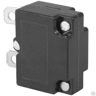Автоматический выключатель RUICHI L-MZ, 31.4х25.7х14.3 мм, 20 A, постоянный и переменный ток, корпус черный, кнопка 