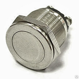 Кнопка антивандальная RUICHI PBS-28B-2,, OFF-ON, металлическая 