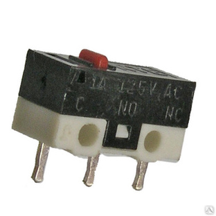 Микропереключатель Ruichi DM3-00P-110, ON- ON SPDT, 1 A, 125 В 