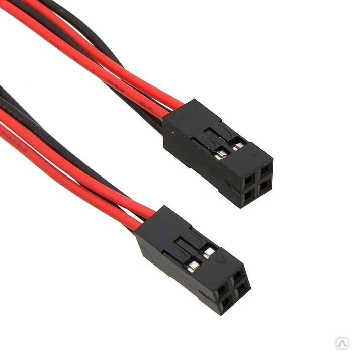 Межплатный кабель питания RUICHI BLD 2x02х2, AWG26, 0.3 м