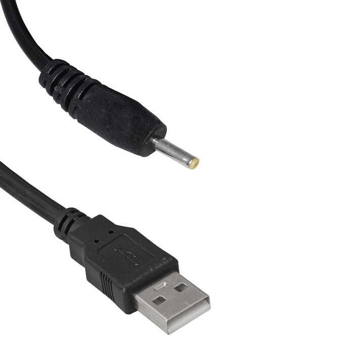 Компьютерный шнур RUICHI USB 2.0 A (m) -DC 0.7x2.5 мм, 1.5 м