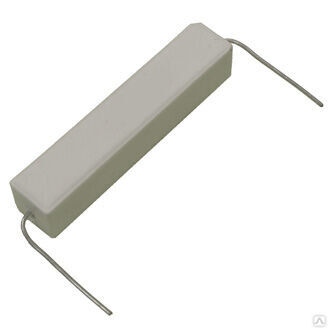 Резистор мощный постоянный XIN HUA RX27-1 27 кОм 10W 5% / SQP10, керамо-цементный корпус