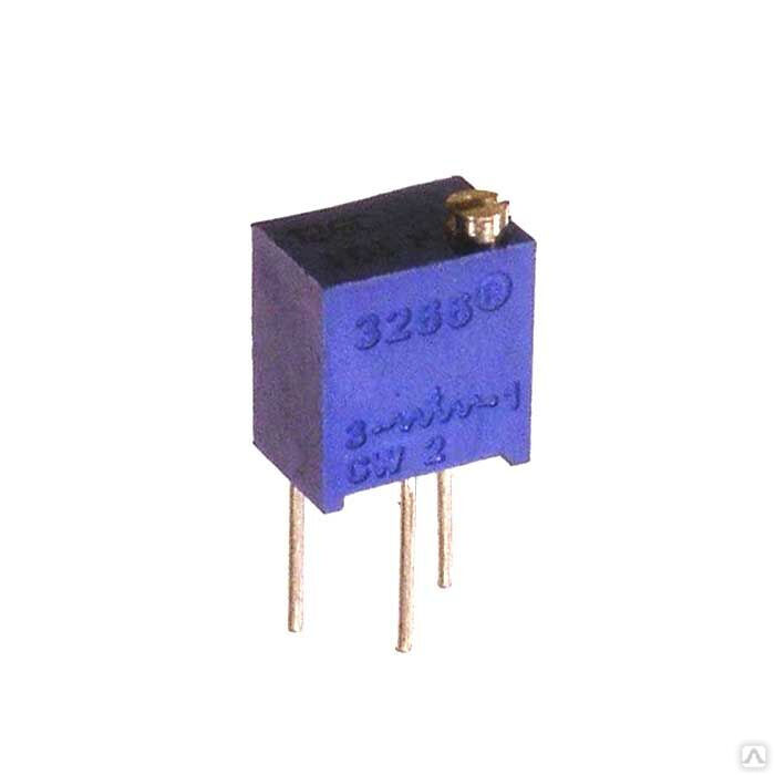 Подстроечный резистор RUICHI 3266W 5K, 15 оборотов