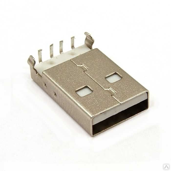 Разъем USB Ruichi USBA-1M, 4 контакта