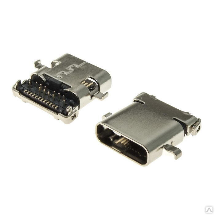 Разъем USB RUICHI USB3.1 TYPE-C 24PF-006, 24 контакта