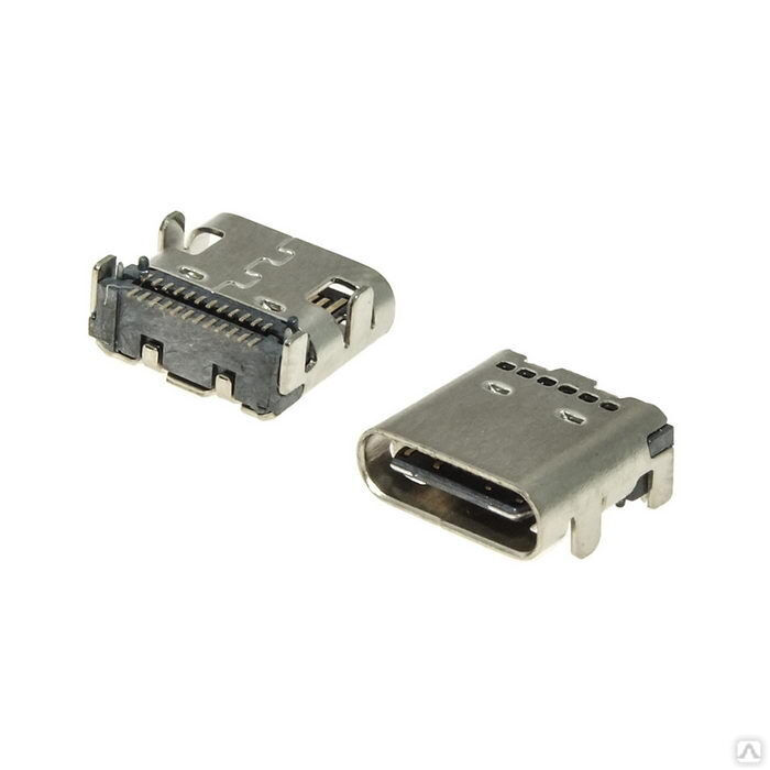 Разъем USB RUICHI USB3.1 TYPE-C 24PF-014, 24 контакта