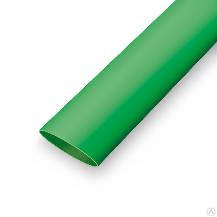 Трубка термоусаживаемая с клеевым слоем RUICHI, диаметр 9 мм, цвет зеленый, 1 м