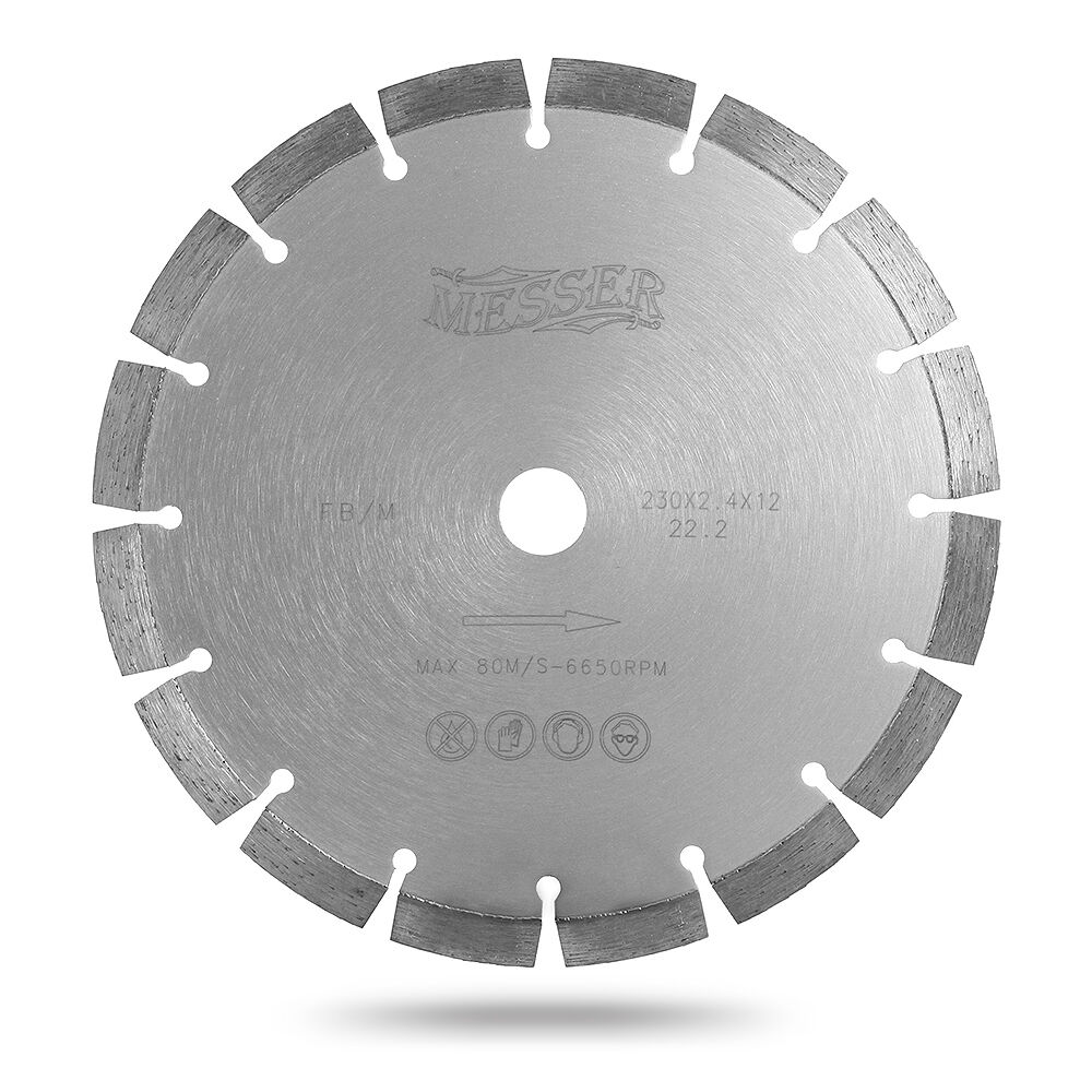 Алмазный сегментный диск Messer FB/M. Диаметр 125 мм. MESSER