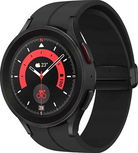 Смарт-часы Samsung Galaxy Watch 5 Pro, 45 mm (R920) Black Titanium Galaxy Watch 5 Pro 45 mm (R920) Black Titanium