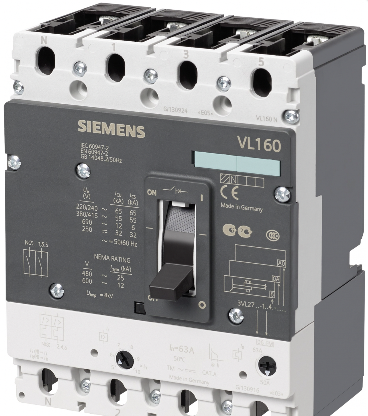 Автоматический выключатель Siemens 3VL2716-1EJ46-0AA0