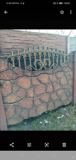 Забор бетонный Высота 0.5-2 метра #1