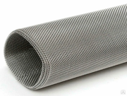 Сетка тканая полотняная, фильтровая, Размер ячейки: 52х52 мм, сталь, Марка: 12Х18Н10Т, ГОСТ 3187-76 