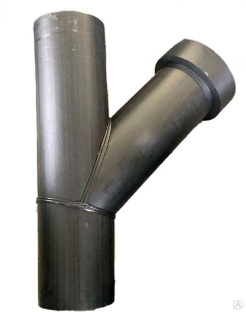 Ревизия канализационная ПНД 125 мм 45 гр ПЭ100 SDR13,6 с резьбовой заглушкой 