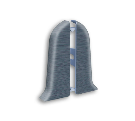 Торцевая пара ПВХ Ideal Классик 024 синий 22*55*10 мм (упак 10 шт) 3