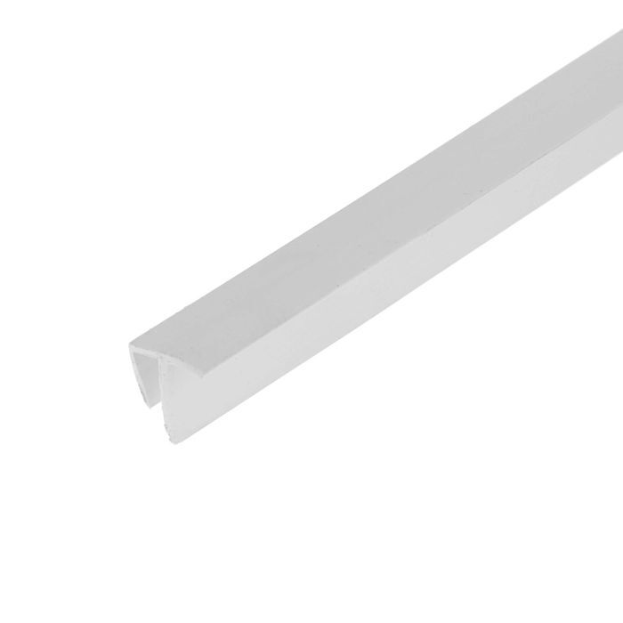 Наружный угол ПВХ АКВАТОН для ХДФ Белый длина 2500 мм (70 шт в упак)
