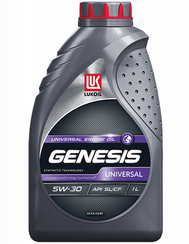 ЛУКОЙЛ Genesis UNIVERSAL 5w30 SL/CF, A5/B5 1 л (масло синтетическое)