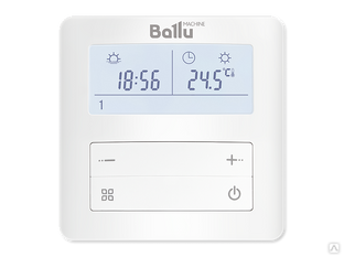 Терморегулятор BALLU BDT-2, цифровой (от +5°С до +35°С), IP20, до 3,6кВт. #1