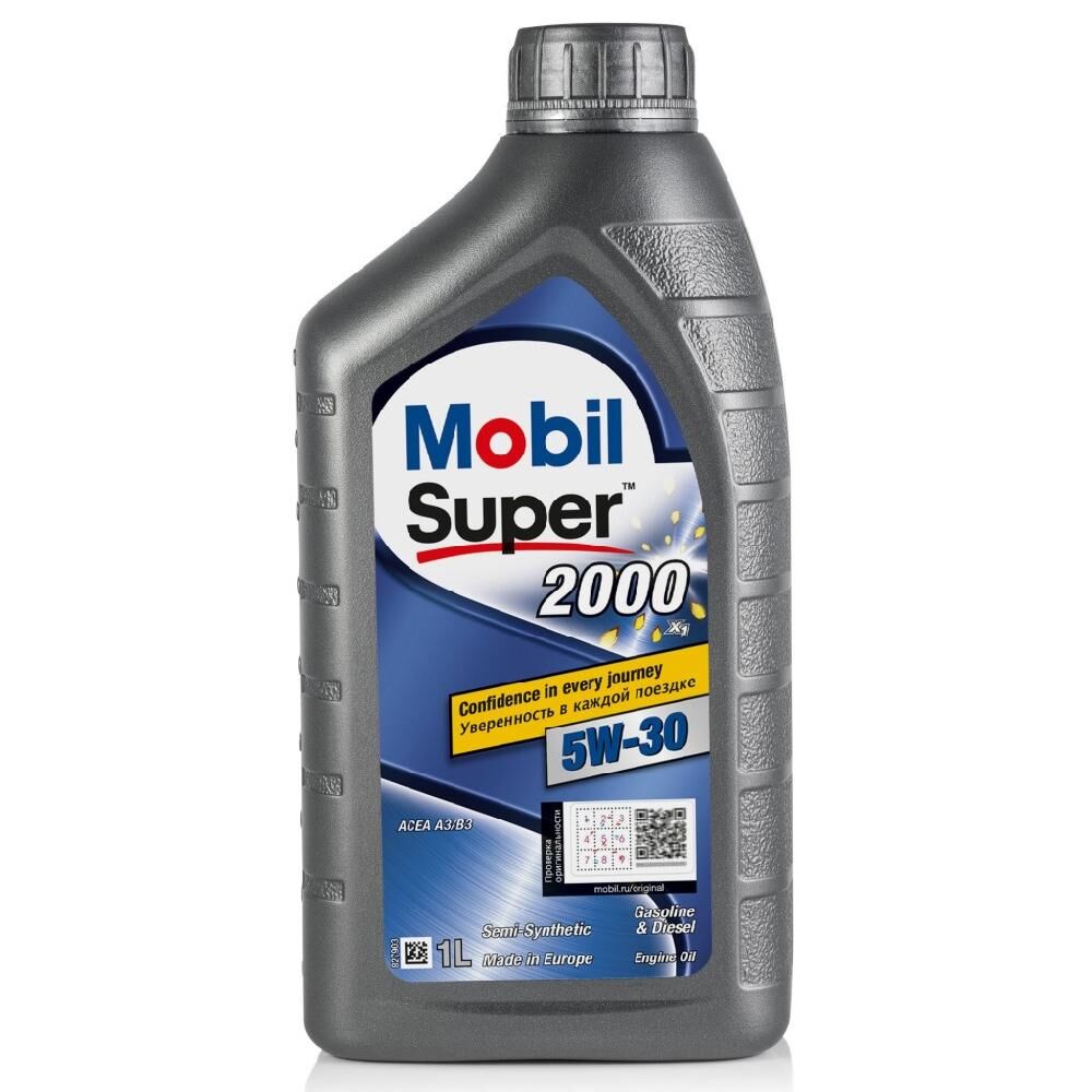 MOBIL SUPER 2000 X1 5w30 1 л (Масло моторное полусинтетическое)