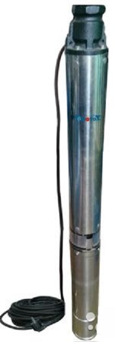 Насос скважинный БЦПЭ-ГВ-100-1,2-63м-Ч d-96мм, 1500Вт, 160л/м, Н-88м, кабель 50м, примеси до 3%
