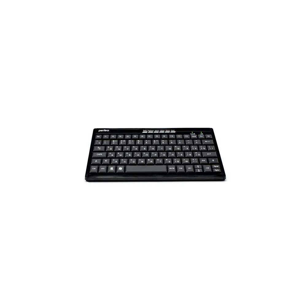 Клавиатура беспроводная COMPACT Multimedia, USB, чёрная (PF-8006) Perfeo 6