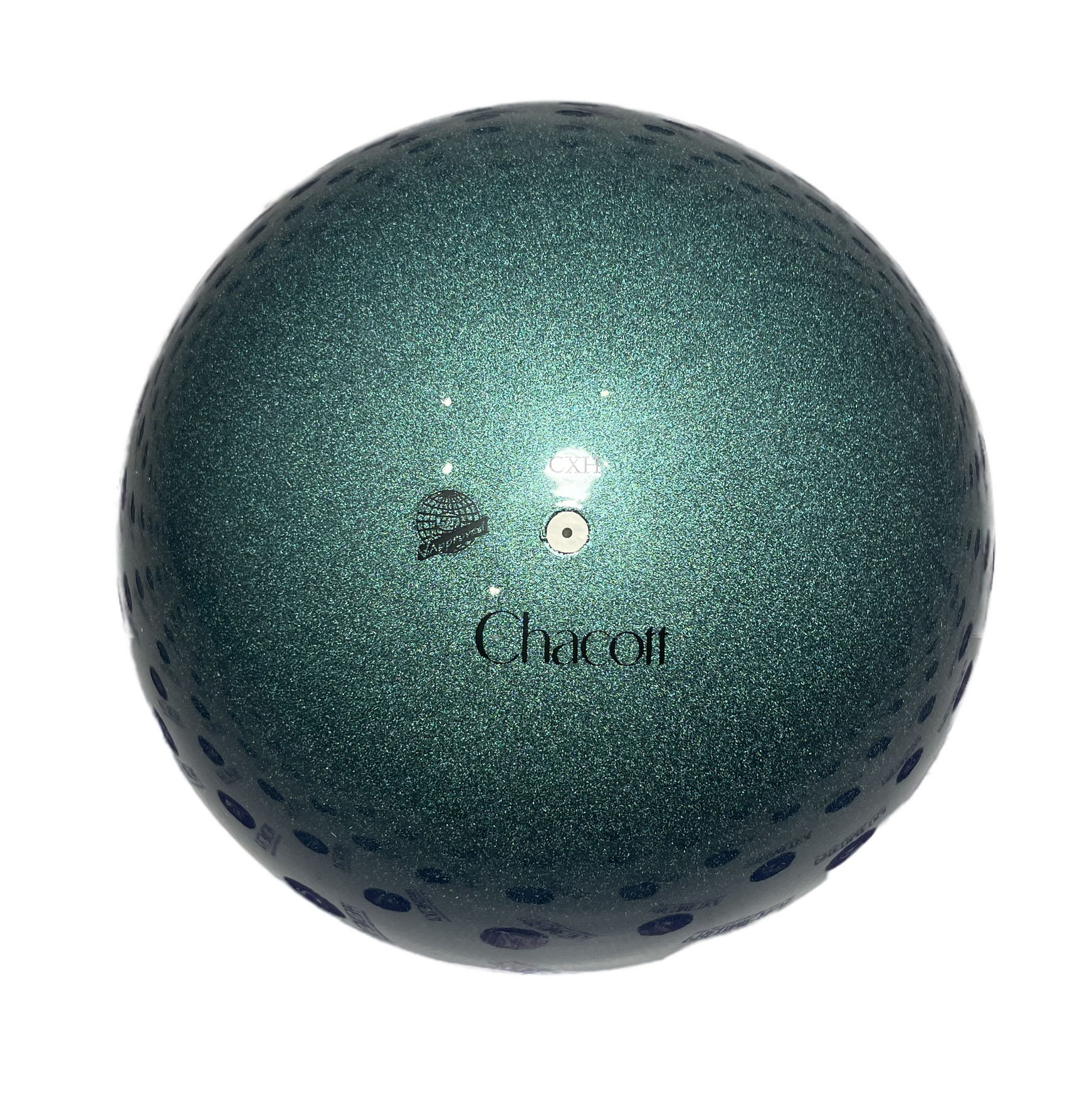 Мяч Chacott NEW Glossy 18,5 см, Blue 725 для художественной гимнастики