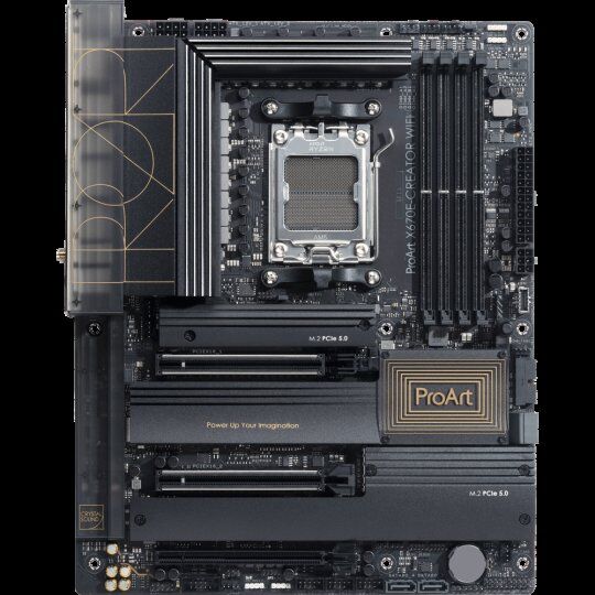Материнская плата ASUS PROART X670E-CREATOR WIFI SocketAM5 AMD X670 4xDDR5 ATX AC'97 8ch(7.1) 1 x 10Gigabit + 1 x 2.5Gig