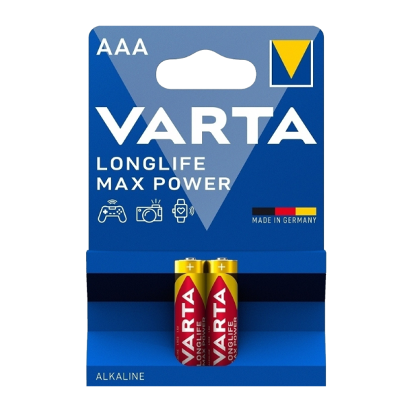 Элемент питания LR 03 Varta Longlife Max Power (Max Tech) BL-2