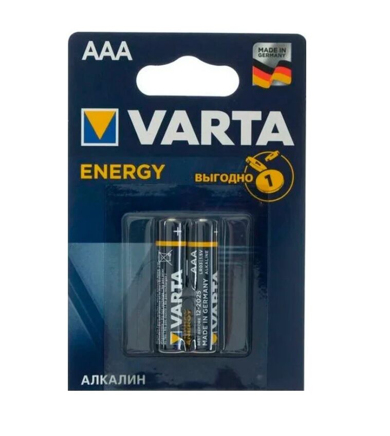Элемент питания LR 03 Varta Energy BL-2 1