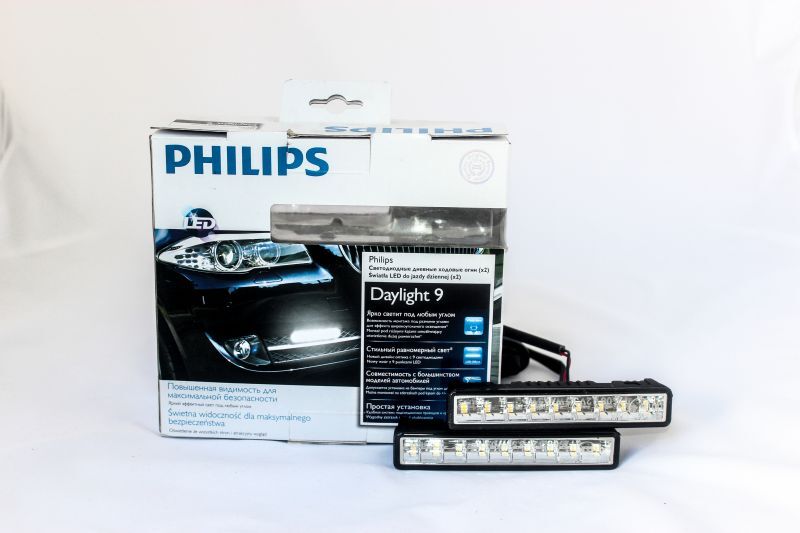 Ходовые огни Philips Daylight 9 (12831wledx1). Дополнительная фара Philips led Daylight 9 12831wledx1. ДХО Philips Daylight 9. Philips led Daylight 9.