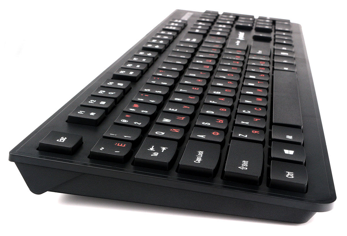 Комплект клавиатура+мышь проводные Gembird KBS-9050, 104кл, 3кн.,кабель 1.5м, черный 2