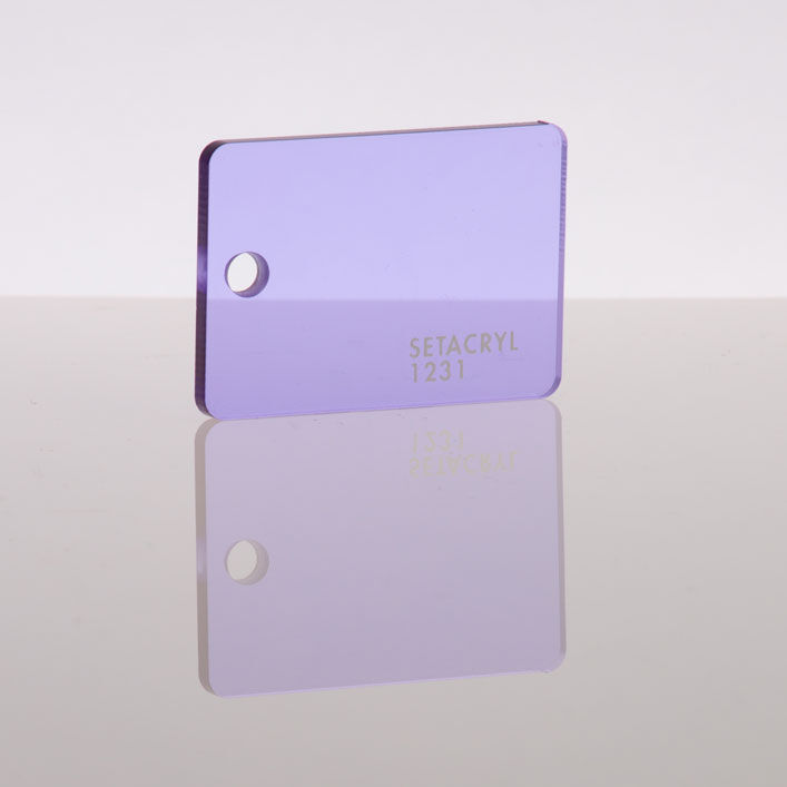 Стекло акриловое фиолетовое Setacryl 1231 прозрачное 3 мм 2030х3050 мм