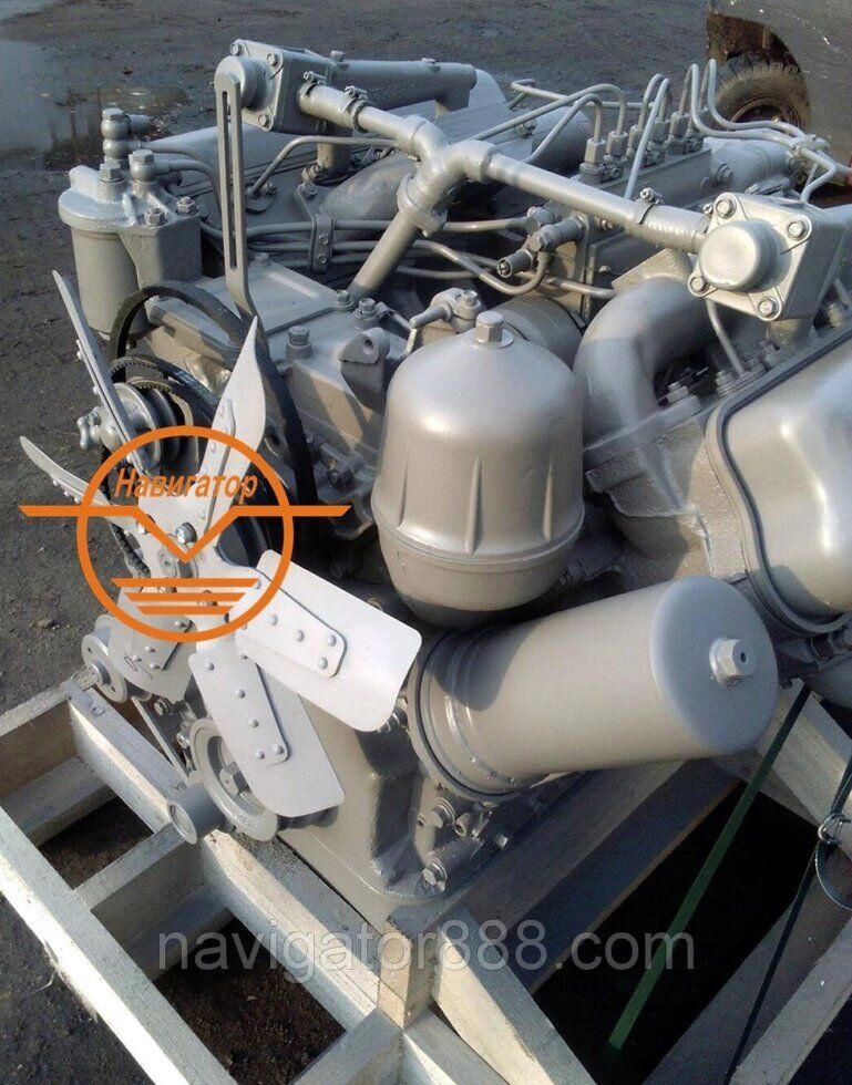 Двигатель без КПП и сцепления индивидуальная сборка (блок ребро) 236М2-1000187